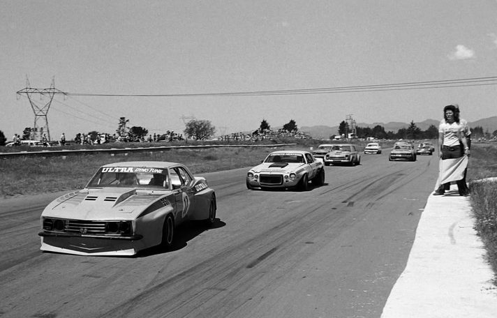 Bruce Jenner's #17 Camaro at Ruapuna